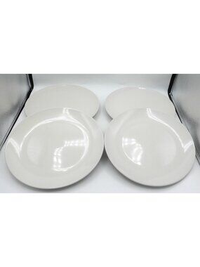 355 by IKEA of Sweden 10.25 In. Round Dinner Plates 12011 Beige Set of 4 IK 365